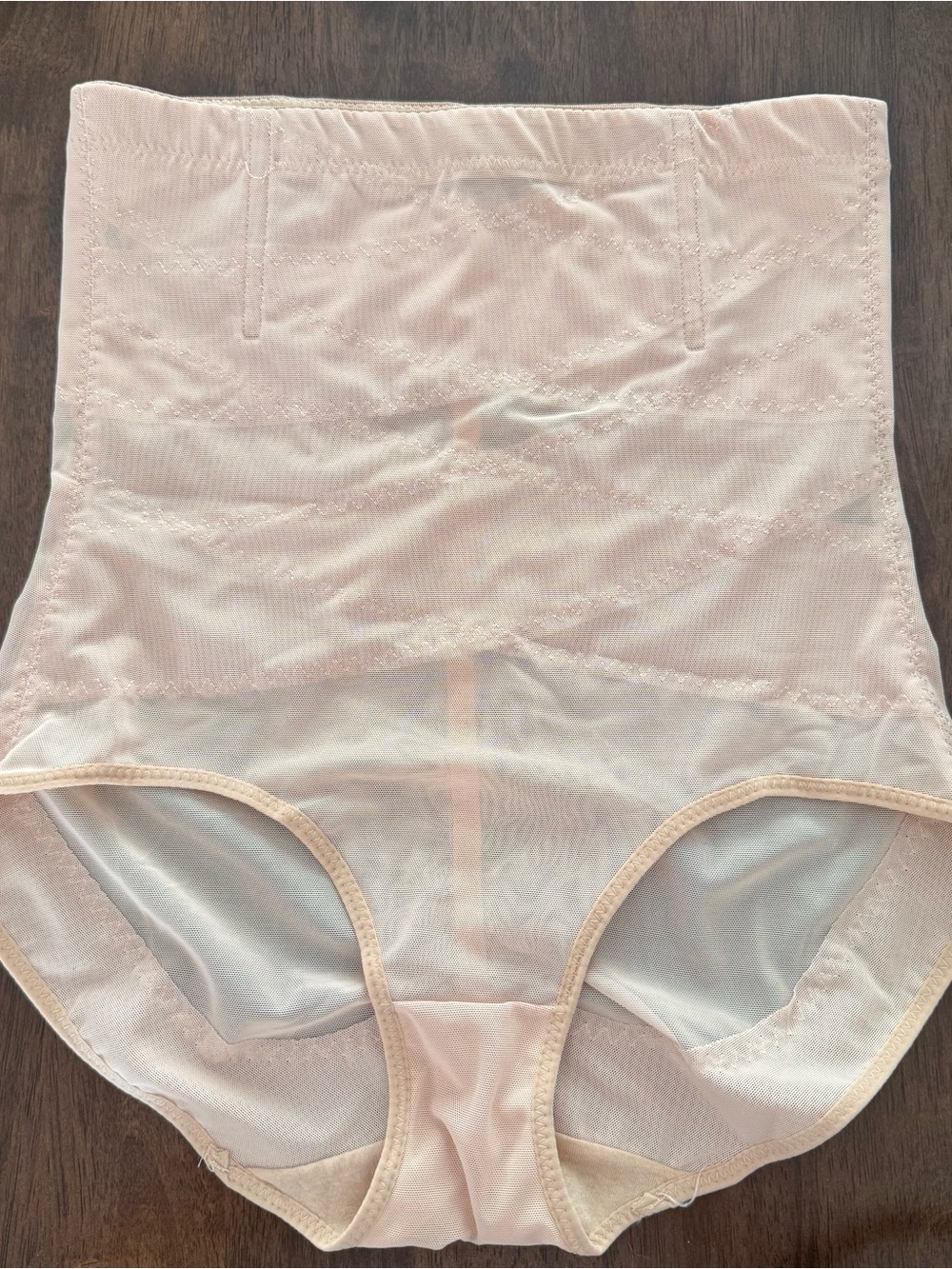 High-Waist Shaping Brief in Light Blush